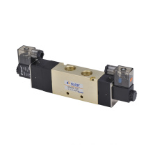 4V400 Series Alloy Solenoid valve/Two-position Five-way /Aluminum Alloy Pneumatic Solenoid Valve